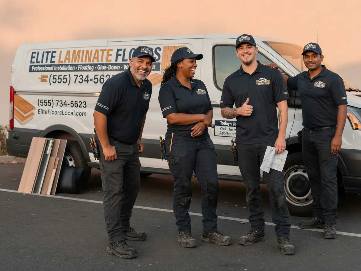 Laminate flooring installation company in Bay Port, MI
